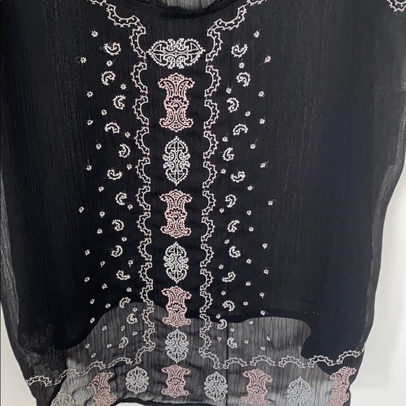 Aeropostale Black, Pink, and White Tank Top - Picture 3 of 4